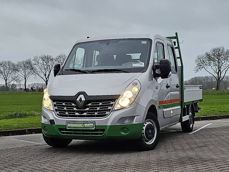Renault Master 2.3 Dub.Cab Open-Laadbak - 플랫베드 밴 : 사진 1 Renault Master 2.3 Dub.Cab Open-Laadbak - 플랫베드 밴 : 사진 1