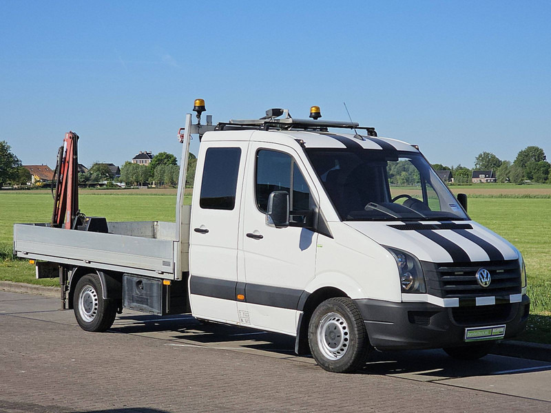 Volkswagen Crafter 35 2.0 Laadkraan EURO6 - 플랫베드 밴 : 사진 5 Volkswagen Crafter 35 2.0 Laadkraan EURO6 - 플랫베드 밴 : 사진 5