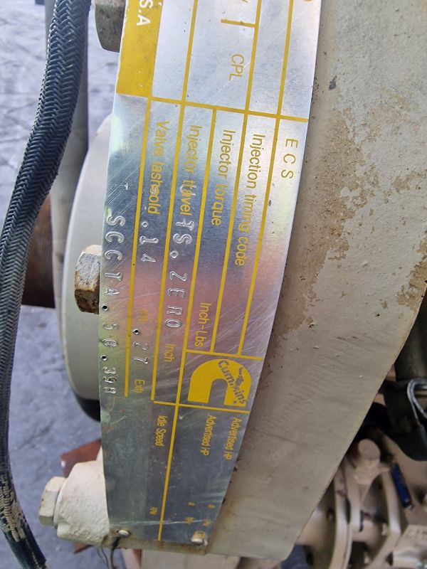 Cummins KTA-50G3 Engine (Plant) - 엔진 건설기계 용 : 사진 3 Cummins KTA-50G3 Engine (Plant) - 엔진 건설기계 용 : 사진 3