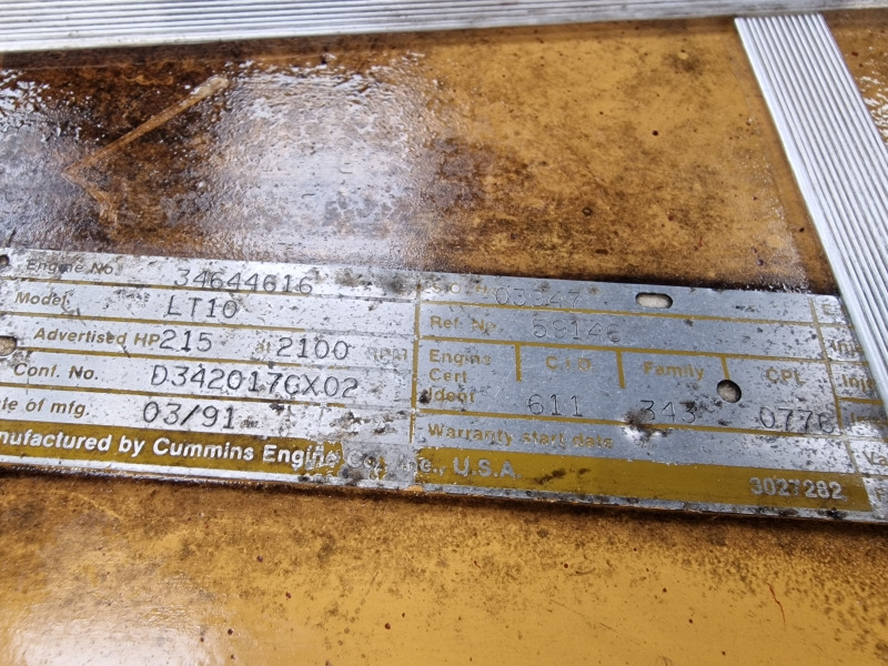 Cummins LT10 Engine (Plant) - 엔진 건설기계 용 : 사진 2 Cummins LT10 Engine (Plant) - 엔진 건설기계 용 : 사진 2