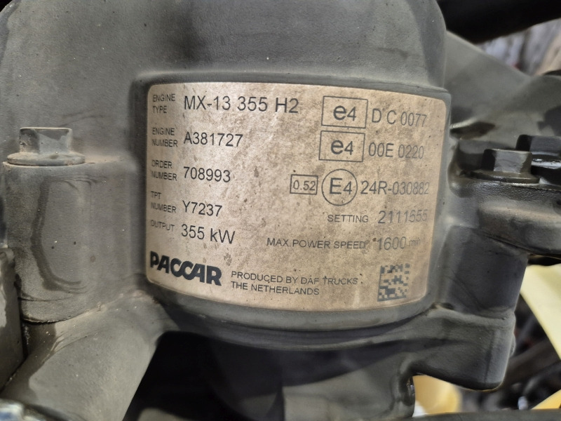 DAF MX-13 355 H2 Engine (Truck) - 엔진 트럭 용 : 사진 2 DAF MX-13 355 H2 Engine (Truck) - 엔진 트럭 용 : 사진 2