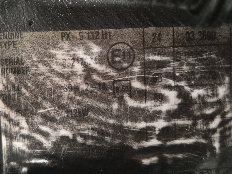 DAF PX-5 112 H1 Engine (Truck) - 엔진 트럭 용 : 사진 2 DAF PX-5 112 H1 Engine (Truck) - 엔진 트럭 용 : 사진 2