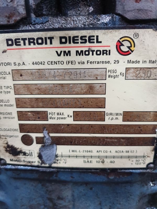 Detroit Diesel 64B/4 - 엔진 건설기계 용 : 사진 1 Detroit Diesel 64B/4 - 엔진 건설기계 용 : 사진 1
