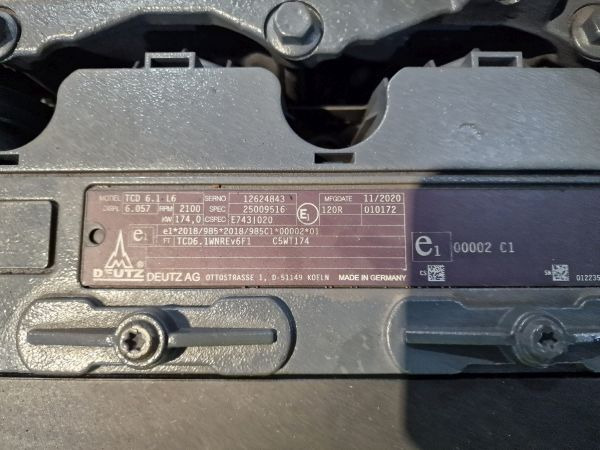 Deutz TCD6.1 L6 Reconditioned Engine (Industrial) - 엔진 산업용 장비 용 : 사진 2 Deutz TCD6.1 L6 Reconditioned Engine (Industrial) - 엔진 산업용 장비 용 : 사진 2