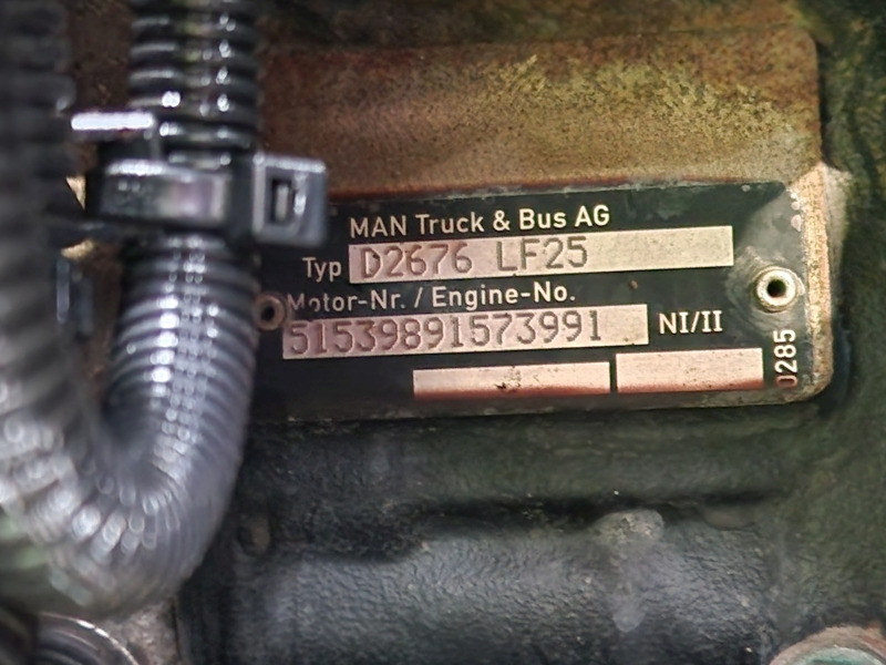 MAN D2676 LF25 Engine (Truck) - 엔진 트럭 용 : 사진 2 MAN D2676 LF25 Engine (Truck) - 엔진 트럭 용 : 사진 2