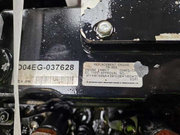 Mitsubishi D04EG-TA Engine (Plant) - 엔진 건설기계 용 : 사진 2 Mitsubishi D04EG-TA Engine (Plant) - 엔진 건설기계 용 : 사진 2