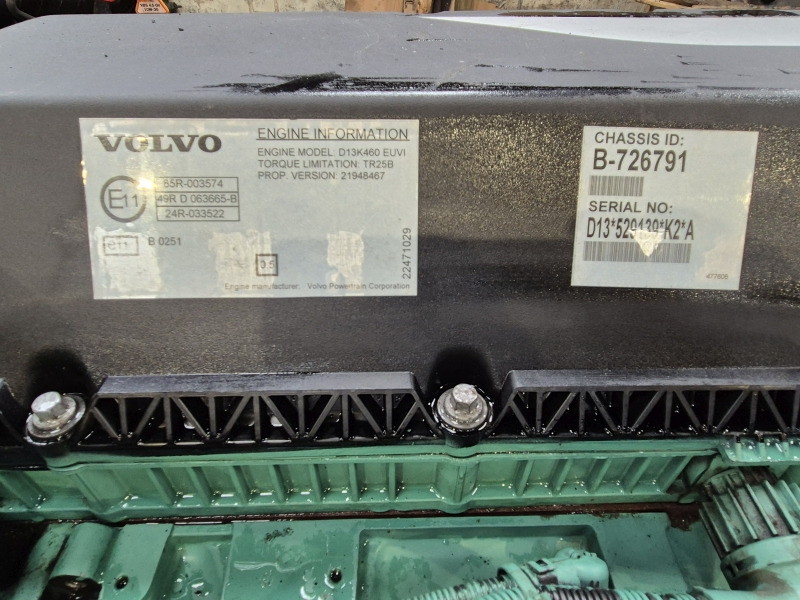 Volvo D13K460 K2 EUVI Engine (Truck) - 엔진 트럭 용 : 사진 2 Volvo D13K460 K2 EUVI Engine (Truck) - 엔진 트럭 용 : 사진 2