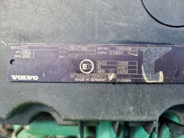 Volvo D7E 280-EC06B Truck Spec Engine (Truck) - 엔진 트럭 용 : 사진 2 Volvo D7E 280-EC06B Truck Spec Engine (Truck) - 엔진 트럭 용 : 사진 2