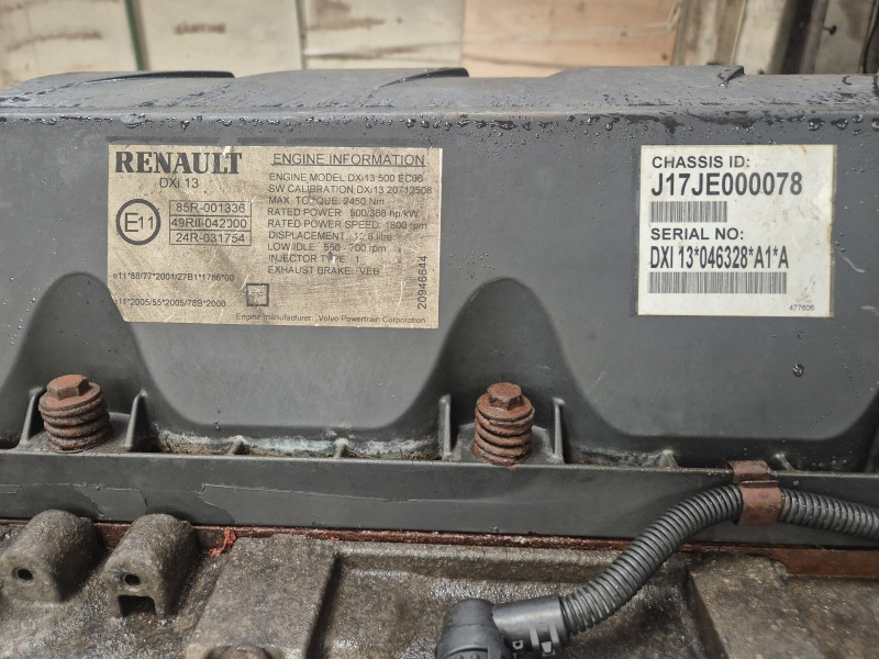 Volvo DXi13 500 EC06 Engine (Truck) - 엔진 트럭 용 : 사진 2 Volvo DXi13 500 EC06 Engine (Truck) - 엔진 트럭 용 : 사진 2