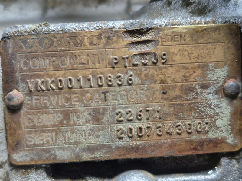 Volvo PT2509 Gearbox Industrial - 기어박스 산업용 장비 용 : 사진 2 Volvo PT2509 Gearbox Industrial - 기어박스 산업용 장비 용 : 사진 2