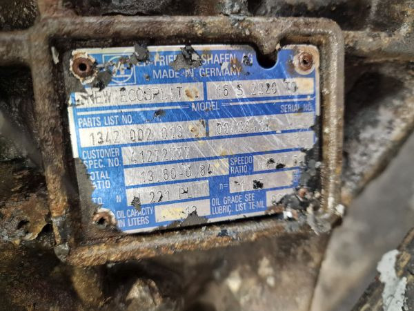 ZF Ecosplit 16S 2220 TO Gearbox - 기어박스 : 사진 2 ZF Ecosplit 16S 2220 TO Gearbox - 기어박스 : 사진 2