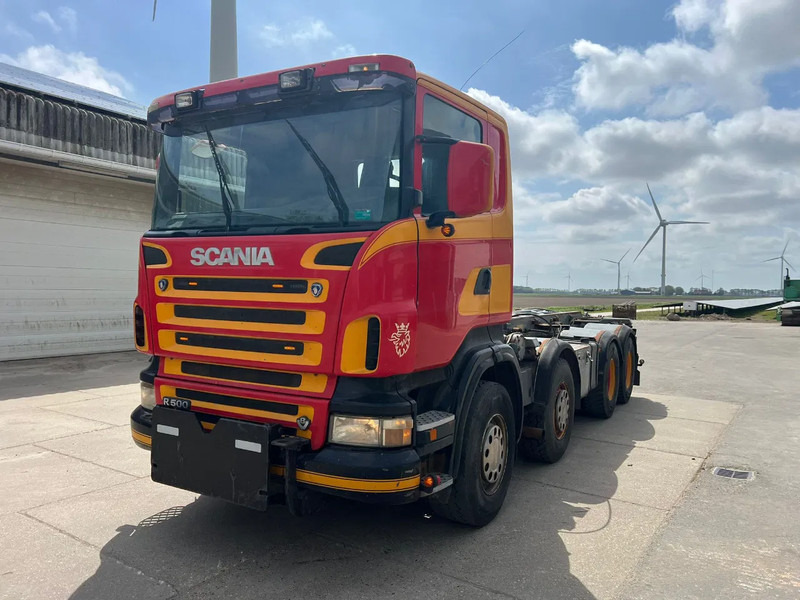 Scania R500 V8 - 케이블 시스템 트럭 : 사진 1 Scania R500 V8 - 케이블 시스템 트럭 : 사진 1