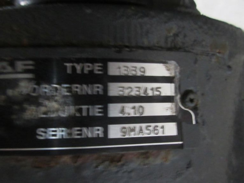 DAF CF75 1653066 DIFFERENTIEEL 1339 RATIO 4,10 EURO 5 - 차동기어 트럭 용 : 사진 5 DAF CF75 1653066 DIFFERENTIEEL 1339 RATIO 4,10 EURO 5 - 차동기어 트럭 용 : 사진 5