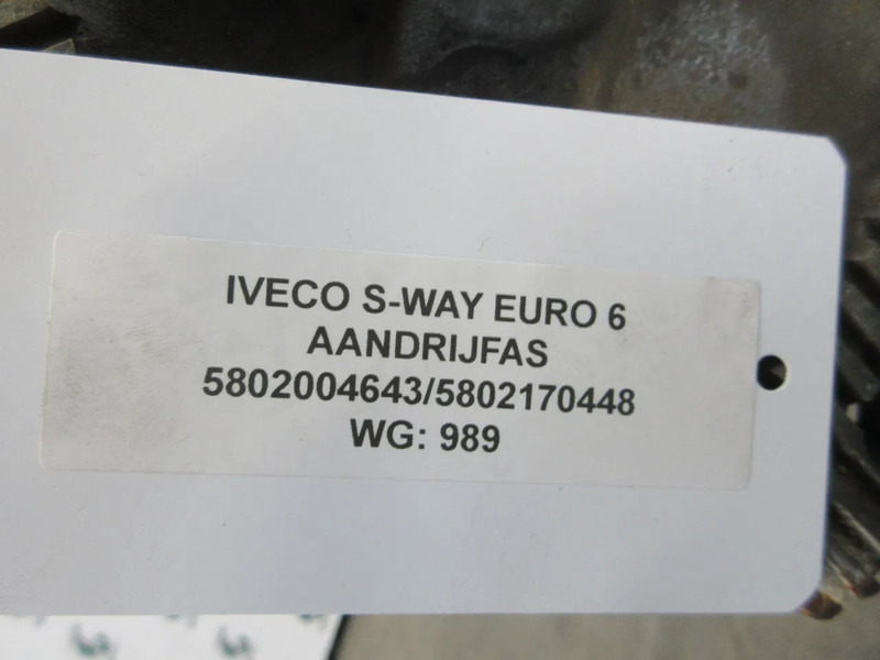 Iveco 5802004643 // 5802170448 AANDRIJFAS IVECO S WAY MODEL 2023 - 드라이브 축 트럭 용 : 사진 5 Iveco 5802004643 // 5802170448 AANDRIJFAS IVECO S WAY MODEL 2023 - 드라이브 축 트럭 용 : 사진 5