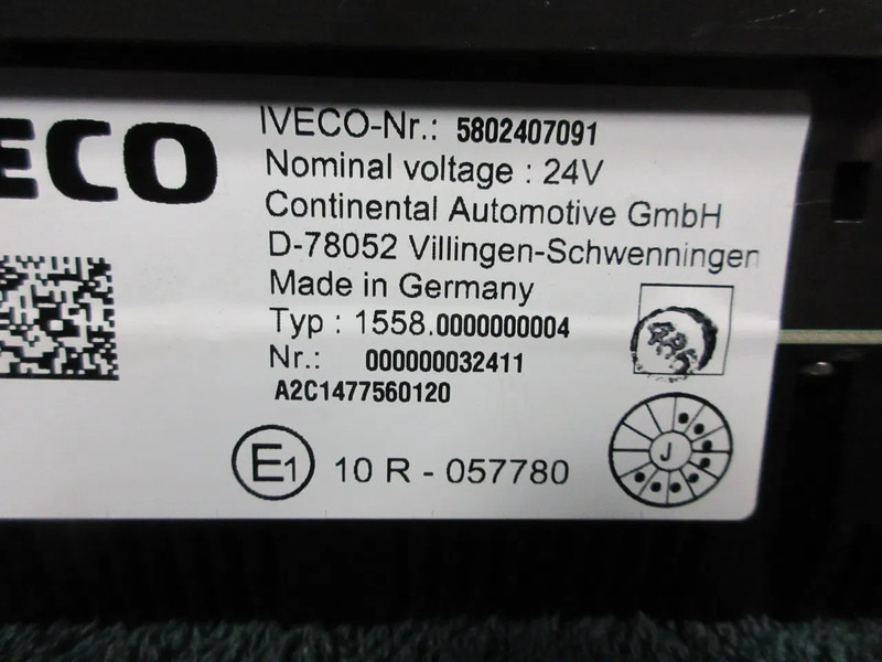 Iveco 5802407091 INSTUMENTENPANEEL IVECO HI WAY EURO 6 - 대시보드 트럭 용 : 사진 5 Iveco 5802407091 INSTUMENTENPANEEL IVECO HI WAY EURO 6 - 대시보드 트럭 용 : 사진 5
