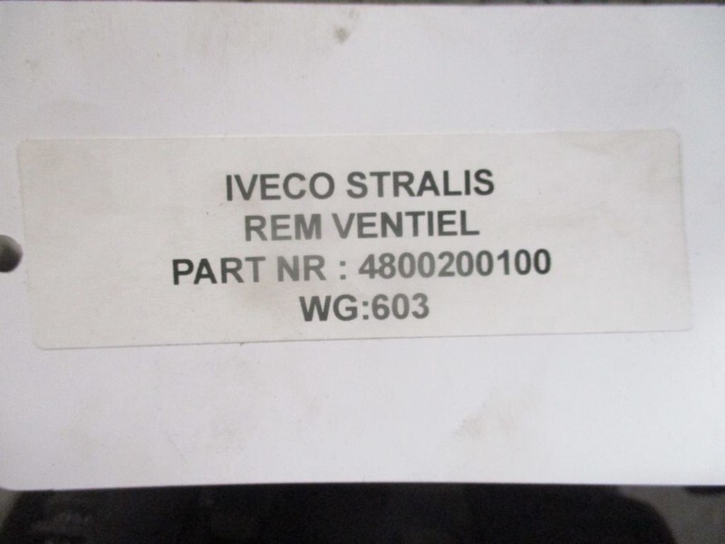 Iveco STRALIS 4800200100 REM VENTIEL - 밸브 트럭 용 : 사진 2 Iveco STRALIS 4800200100 REM VENTIEL - 밸브 트럭 용 : 사진 2