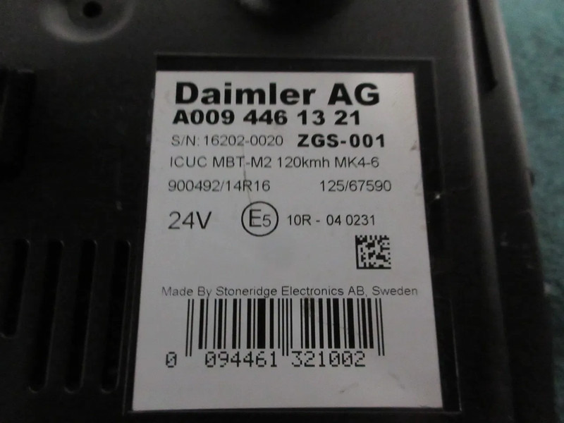 Mercedes-Benz A 009 446 13 21 INSTRUMENTEN PANEEL BENZ 1840 EURO 6 MODEL 2018 - 대시보드 트럭 용 : 사진 4 Mercedes-Benz A 009 446 13 21 INSTRUMENTEN PANEEL BENZ 1840 EURO 6 MODEL 2018 - 대시보드 트럭 용 : 사진 4
