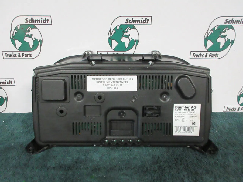 Mercedes-Benz A 967 446 43 21//A 967 446 51 21 INSTRUMENTENPANEEL MERCEDES BENZ 1221 EURO 6 - 대시보드 트럭 용 : 사진 2 Mercedes-Benz A 967 446 43 21//A 967 446 51 21 INSTRUMENTENPANEEL MERCEDES BENZ 1221 EURO 6 - 대시보드 트럭 용 : 사진 2