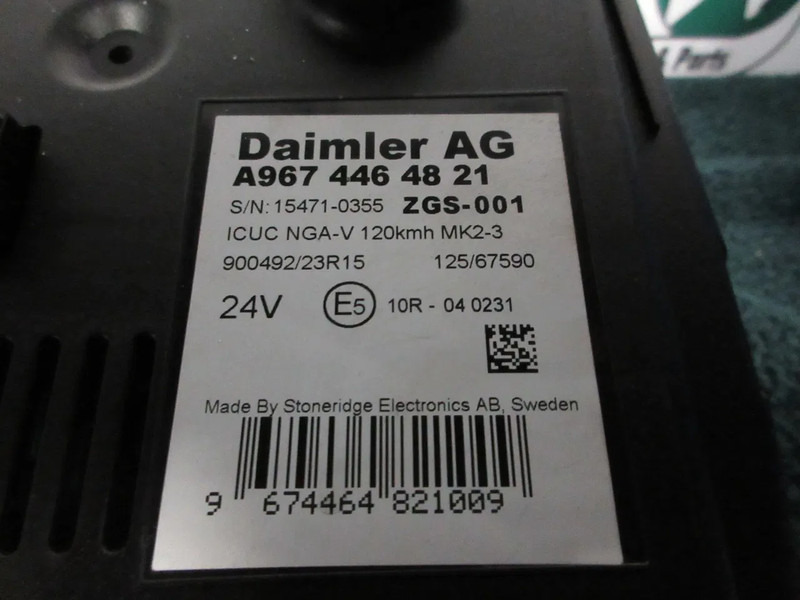 Mercedes-Benz A 967 446 48 21 INSTRUMENTENPANEEL MERCEDES ATEGO EURO 6 - 대시보드 트럭 용 : 사진 5 Mercedes-Benz A 967 446 48 21 INSTRUMENTENPANEEL MERCEDES ATEGO EURO 6 - 대시보드 트럭 용 : 사진 5