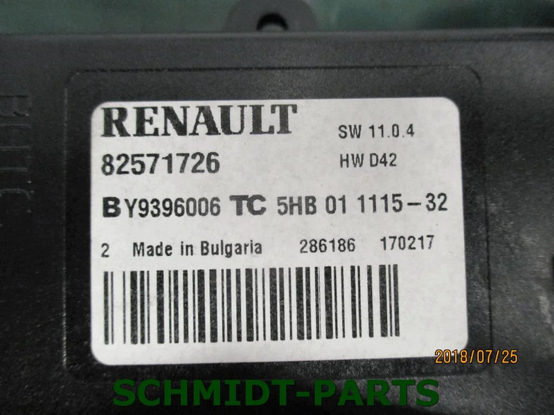Renault 7482571726 RVIYP Regeleenheid - 전기 설비 트럭 용 : 사진 2 Renault 7482571726 RVIYP Regeleenheid - 전기 설비 트럭 용 : 사진 2