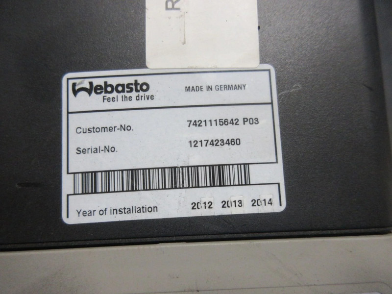 Renault PREMIUM 7421115642 WEBASTO EEV - 난방/ 환기 트럭 용 : 사진 4 Renault PREMIUM 7421115642 WEBASTO EEV - 난방/ 환기 트럭 용 : 사진 4