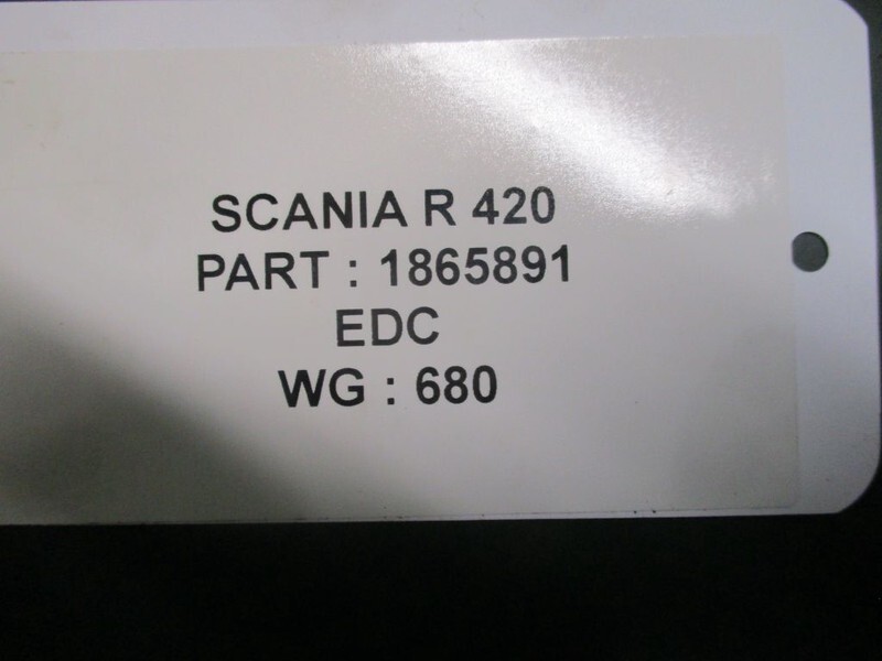 Scania 1865891 SCANIA R 420 EURO 5 EDC MOTORCOMPUTER NIET LOCKVRIJ - 전기 설비 트럭 용 : 사진 2 Scania 1865891 SCANIA R 420 EURO 5 EDC MOTORCOMPUTER NIET LOCKVRIJ - 전기 설비 트럭 용 : 사진 2