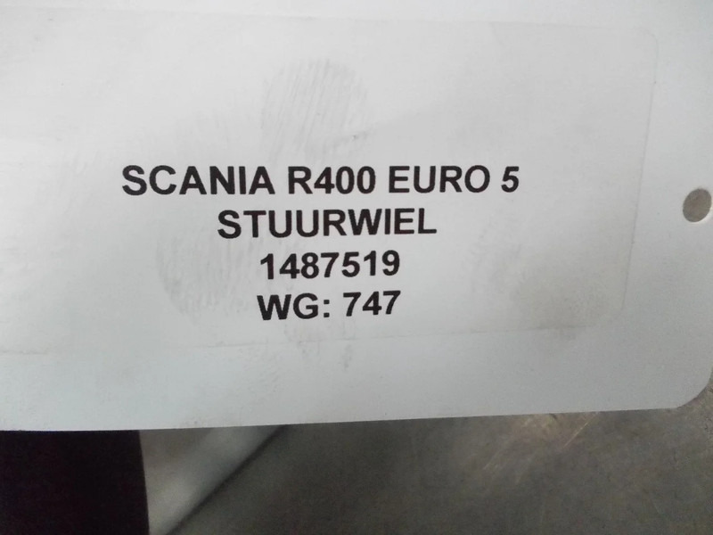 Scania R400 1487519 STUURWIEL EURO 5 - 스티어링 휠 트럭 용 : 사진 3 Scania R400 1487519 STUURWIEL EURO 5 - 스티어링 휠 트럭 용 : 사진 3