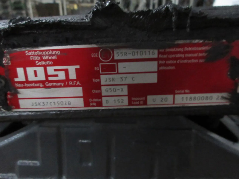 Jost 1353631JSK 37 C // G50-X D 152 1353631 KOPPELSCHOTEL SCANIA S 450 EURO 6 NGS - 예비 휠 커플링 트럭 용 : 사진 3 Jost 1353631JSK 37 C // G50-X D 152 1353631 KOPPELSCHOTEL SCANIA S 450 EURO 6 NGS - 예비 휠 커플링 트럭 용 : 사진 3