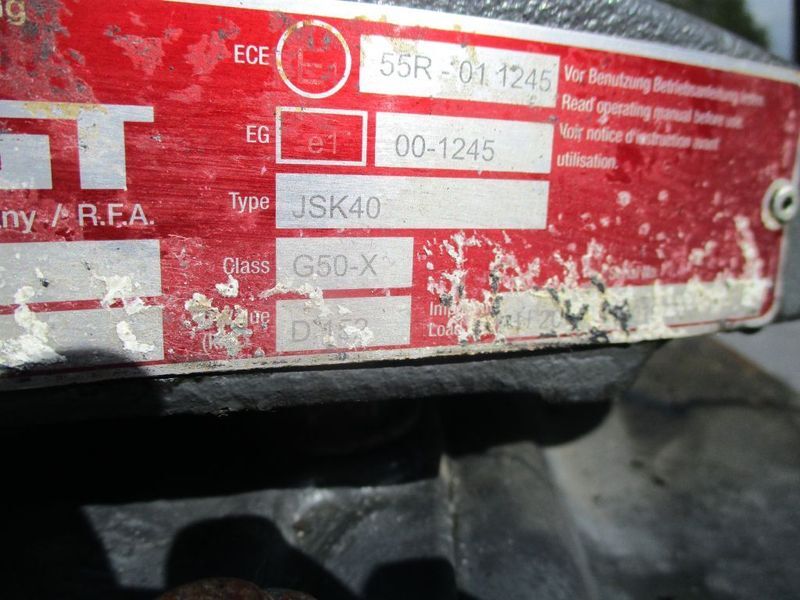 Jost JSK40 G50.X D 152 JSK40 G50.X D 152 DAF XF 106 EURO 6 - 예비 휠 커플링 트럭 용 : 사진 4 Jost JSK40 G50.X D 152 JSK40 G50.X D 152 DAF XF 106 EURO 6 - 예비 휠 커플링 트럭 용 : 사진 4