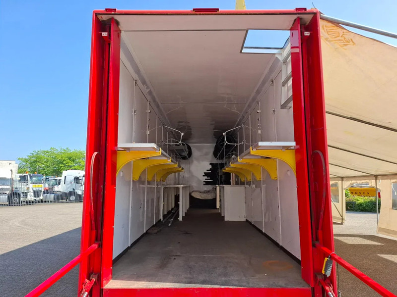 Bascontriz SR2 / RACETRAILER / PLATFORM 2000KG / 2CARS / OUTDOOR TENT / SEPARATE LIVING SPACE / 2008 - 자동 운반 장치 세미 트레일러 : 사진 5 Bascontriz SR2 / RACETRAILER / PLATFORM 2000KG / 2CARS / OUTDOOR TENT / SEPARATE LIVING SPACE / 2008 - 자동 운반 장치 세미 트레일러 : 사진 5