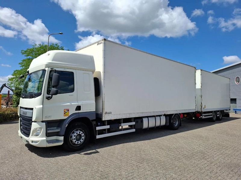 DAF CF 330 / VOLUME COMBI / THROUGH-LOADING SYSTEM / TUV:08-01-2026 / DEB / AIRCO / MANUAL / EURO-6 / 2016 - 박스 트럭 : 사진 1 DAF CF 330 / VOLUME COMBI / THROUGH-LOADING SYSTEM / TUV:08-01-2026 / DEB / AIRCO / MANUAL / EURO-6 / 2016 - 박스 트럭 : 사진 1