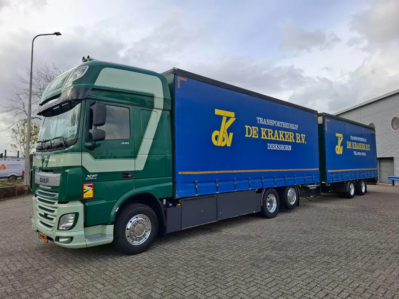 DAF XF106-440 / NL COMBI / TUV:21-10-2026 / ONLY:889634 KM / PARKCOOL / GEN2 V2 / PLATFORM 2 TON / NAVI / LWDS / EURO-6 / 2016 - 커튼사이더 트럭 : 사진 1 DAF XF106-440 / NL COMBI / TUV:21-10-2026 / ONLY:889634 KM / PARKCOOL / GEN2 V2 / PLATFORM 2 TON / NAVI / LWDS / EURO-6 / 2016 - 커튼사이더 트럭 : 사진 1