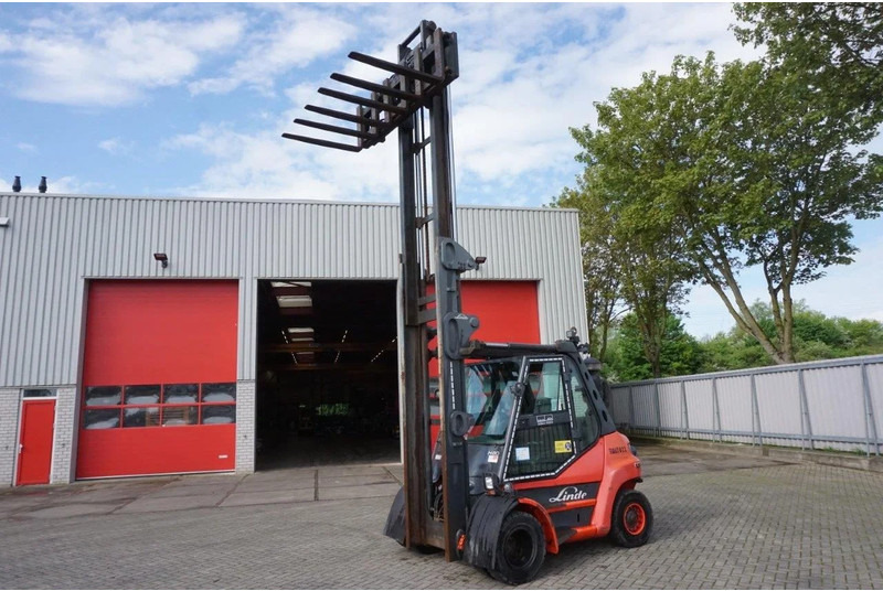 Linde H80D-02 / FORKLIFT / 6X ADJUSTABLE FORK - 디젤 지게차 : 사진 2 Linde H80D-02 / FORKLIFT / 6X ADJUSTABLE FORK - 디젤 지게차 : 사진 2