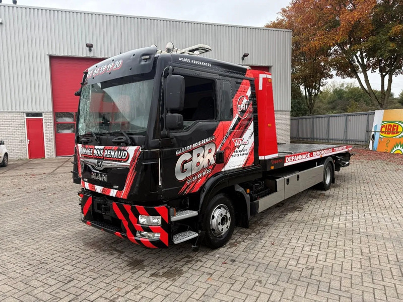MAN TGL 12.250 / ENGINE RUNNING / ONLY:276364 KM / TOW-TRUCK / CLEPEL / WINCH / REMOTE / AUTOMATIC / EURO-6 / 2018 - 견인 트럭 : 사진 2 MAN TGL 12.250 / ENGINE RUNNING / ONLY:276364 KM / TOW-TRUCK / CLEPEL / WINCH / REMOTE / AUTOMATIC / EURO-6 / 2018 - 견인 트럭 : 사진 2