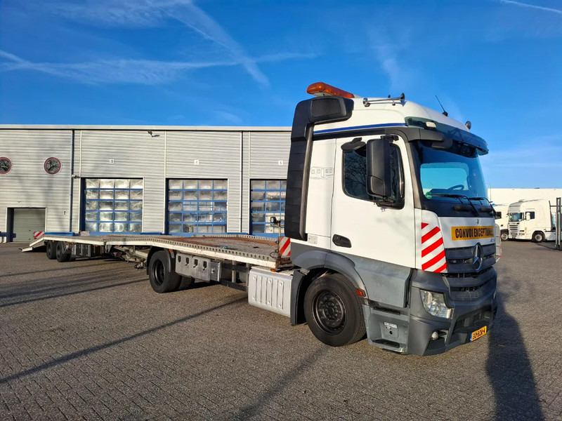 Mercedes-Benz Actros 1842 / NL TRUCK / CAR CARRIER COMBINATION / TUV: 11-12-2025 / 1XWINCH / FRANZ MERSCH / GALVANIZED / SMART TACHO / AUTOMAT - 자동 운반 장치 트럭 : 사진 2 Mercedes-Benz Actros 1842 / NL TRUCK / CAR CARRIER COMBINATION / TUV: 11-12-2025 / 1XWINCH / FRANZ MERSCH / GALVANIZED / SMART TACHO / AUTOMAT - 자동 운반 장치 트럭 : 사진 2