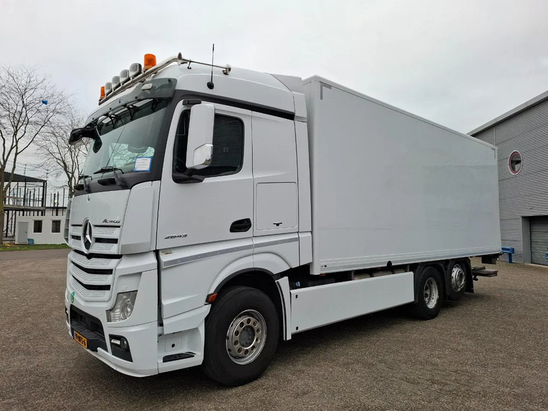 Mercedes-Benz Actros 2843 / NL TRUCK / TUV:08-01-2026 / LIFT+LENKACHSE / SMART TACHO / NAVI / PLATFORM 1500 KG / 2XBED / EURO-6 / 2015 - 박스 트럭 : 사진 1 Mercedes-Benz Actros 2843 / NL TRUCK / TUV:08-01-2026 / LIFT+LENKACHSE / SMART TACHO / NAVI / PLATFORM 1500 KG / 2XBED / EURO-6 / 2015 - 박스 트럭 : 사진 1