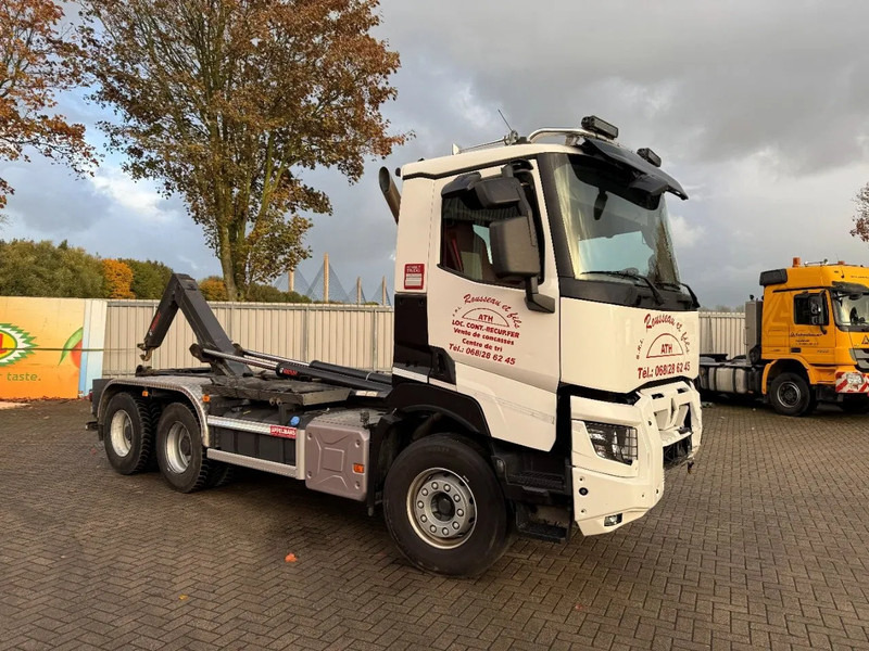 Renault C480 / ENGINE RUNNING / 6X4 / HIAB 21TON HOOKLIFT / ONLY:146334 KM / AUTOMATIC / EURO-6 / 2020 - 후크 리프트 트럭 : 사진 4 Renault C480 / ENGINE RUNNING / 6X4 / HIAB 21TON HOOKLIFT / ONLY:146334 KM / AUTOMATIC / EURO-6 / 2020 - 후크 리프트 트럭 : 사진 4