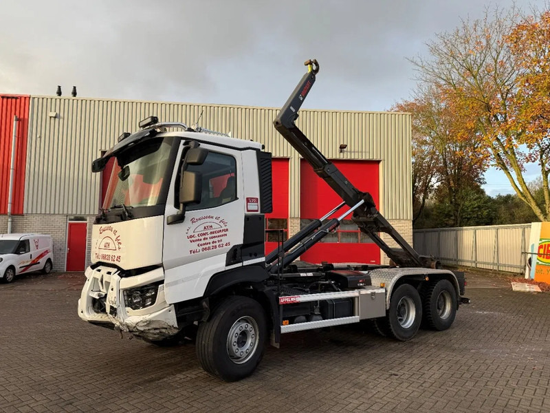 Renault C480 / ENGINE RUNNING / 6X4 / HIAB 21TON HOOKLIFT / ONLY:146334 KM / AUTOMATIC / EURO-6 / 2020 - 후크 리프트 트럭 : 사진 1 Renault C480 / ENGINE RUNNING / 6X4 / HIAB 21TON HOOKLIFT / ONLY:146334 KM / AUTOMATIC / EURO-6 / 2020 - 후크 리프트 트럭 : 사진 1