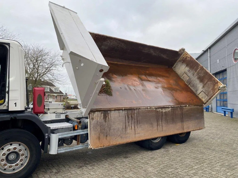 Scania 124-400 / 6X4 / RETARDER / BIG AXLE / FULL STEEL / 2SIDE TIPPER / OLD TACHO / AIRCO / MANUAL / EURO-2 / 2000 - 덤프트럭 : 사진 4 Scania 124-400 / 6X4 / RETARDER / BIG AXLE / FULL STEEL / 2SIDE TIPPER / OLD TACHO / AIRCO / MANUAL / EURO-2 / 2000 - 덤프트럭 : 사진 4