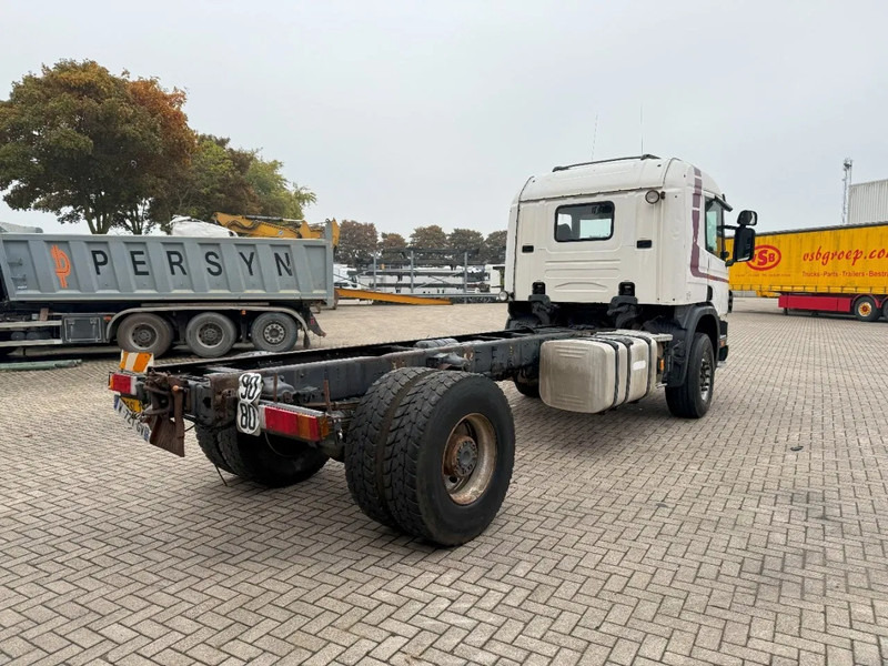 Scania 124-420 / ENGINE RUNNING / RETARDER / BIG AXLE / FULL-STEEL / ONLY: 540918 KM / OLD TACHO / AIRCO / MANUAL / EURO-3 / 2002 - 캡 새시 트럭 : 사진 5 Scania 124-420 / ENGINE RUNNING / RETARDER / BIG AXLE / FULL-STEEL / ONLY: 540918 KM / OLD TACHO / AIRCO / MANUAL / EURO-3 / 2002 - 캡 새시 트럭 : 사진 5