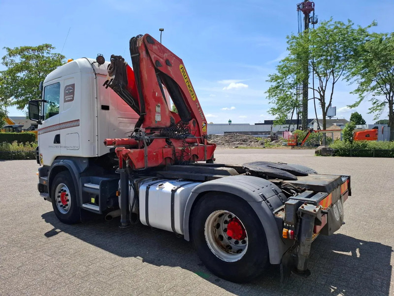 Scania 124G-420 / RETARDER / PALFINGER PK32080 / DOUBLE TANK / AIRCO / GOOD CONDITION / MANUAL / EURO-3 / 2004 - 크레인 트럭 : 사진 5 Scania 124G-420 / RETARDER / PALFINGER PK32080 / DOUBLE TANK / AIRCO / GOOD CONDITION / MANUAL / EURO-3 / 2004 - 크레인 트럭 : 사진 5