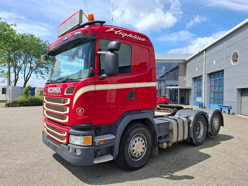 Scania G410 / 6X2 / HYDRAULICS / ONLY:398177 KM / FRIDGE / AUTOMATIC / EURO-6 / 2015 - 트랙터 유닛 : 사진 1 Scania G410 / 6X2 / HYDRAULICS / ONLY:398177 KM / FRIDGE / AUTOMATIC / EURO-6 / 2015 - 트랙터 유닛 : 사진 1