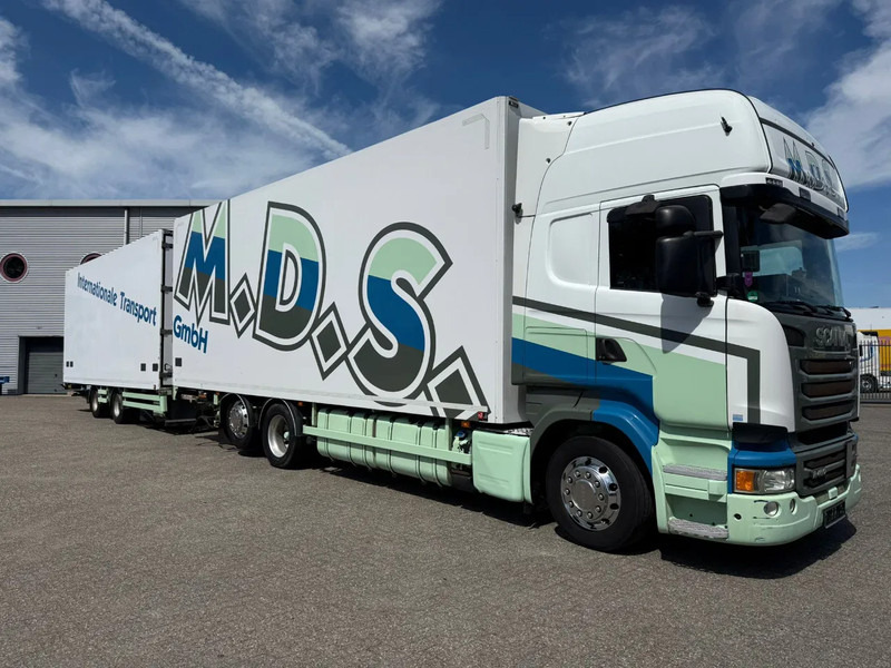 Scania R450 / RETARDER / ISOLATED GERMAN FLOWER COMBI / THROUGH-LOADING SYSTEM / SMART TACHO / 2XPLATFORM / LIFT+LENKACHSE / LWDS / EUR - 냉동탑차 : 사진 2 Scania R450 / RETARDER / ISOLATED GERMAN FLOWER COMBI / THROUGH-LOADING SYSTEM / SMART TACHO / 2XPLATFORM / LIFT+LENKACHSE / LWDS / EUR - 냉동탑차 : 사진 2