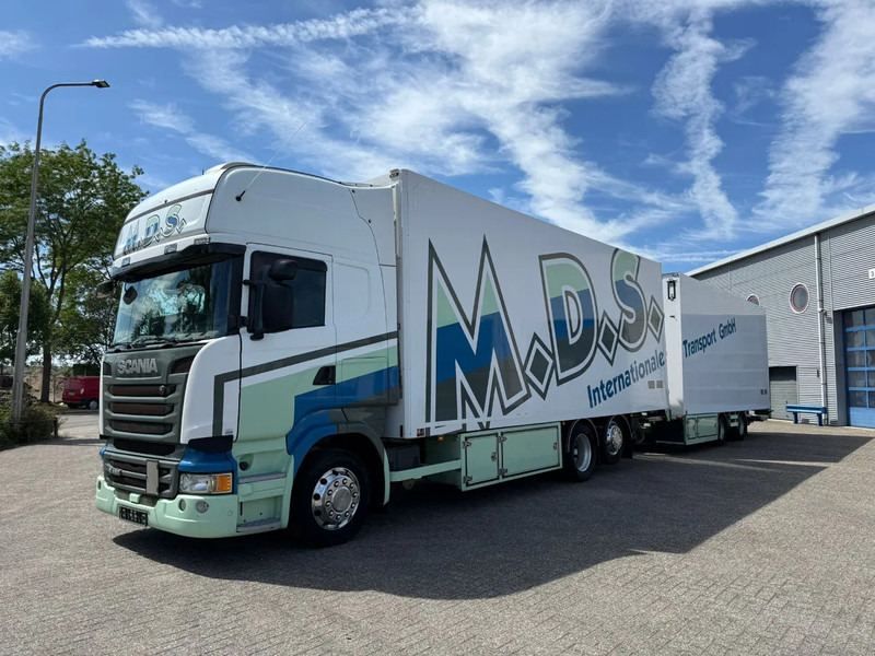 Scania R450 / RETARDER / ISOLATED GERMAN FLOWER COMBI / THROUGH-LOADING SYSTEM / SMART TACHO / 2XPLATFORM / LIFT+LENKACHSE / LWDS / EUR - 냉동탑차 : 사진 1 Scania R450 / RETARDER / ISOLATED GERMAN FLOWER COMBI / THROUGH-LOADING SYSTEM / SMART TACHO / 2XPLATFORM / LIFT+LENKACHSE / LWDS / EUR - 냉동탑차 : 사진 1