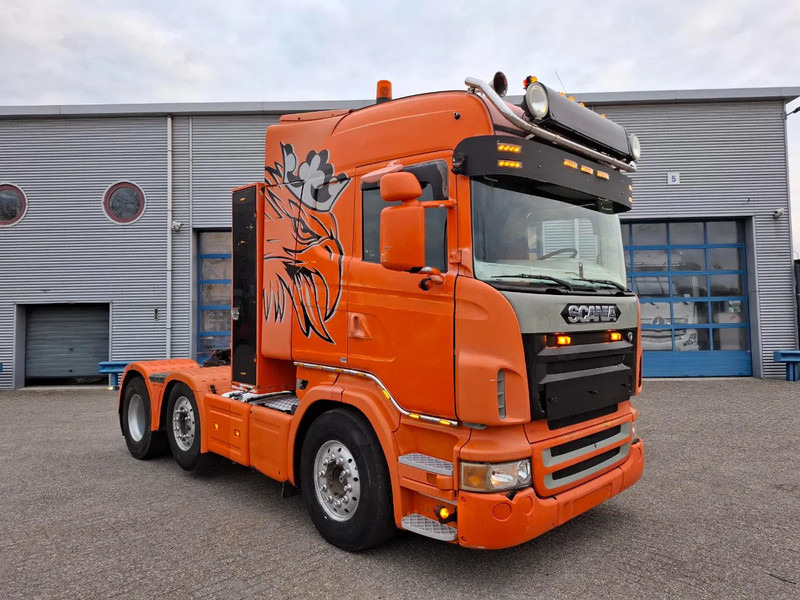 Scania R480 / HYDRAULICS / DOUBLE TANK / LIFT+LENKACHSE / 746830 KM / ALCOA / LEATHER / EURO-4 / 2007 - 트랙터 유닛 : 사진 2 Scania R480 / HYDRAULICS / DOUBLE TANK / LIFT+LENKACHSE / 746830 KM / ALCOA / LEATHER / EURO-4 / 2007 - 트랙터 유닛 : 사진 2