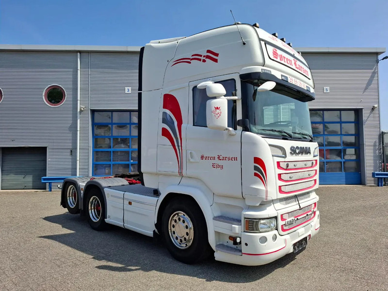 Scania R520 V8 / RETARDER / BOOGIE / FULL-AIR / ACC / LWDS / LEATHER / NAVI / XENON / FRIDGE / AUTOMATIC / EURO-6 / 2015 - 트랙터 유닛 : 사진 2 Scania R520 V8 / RETARDER / BOOGIE / FULL-AIR / ACC / LWDS / LEATHER / NAVI / XENON / FRIDGE / AUTOMATIC / EURO-6 / 2015 - 트랙터 유닛 : 사진 2