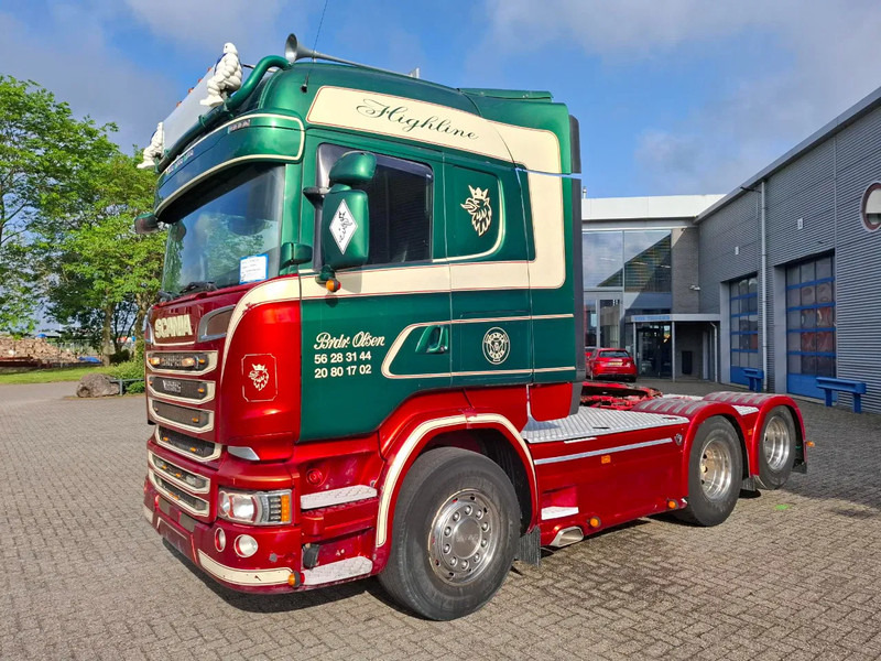 Scania R580 V8 / ONLY:478179KM / HYDRAULICS / LEATHER / AUTOMATIC / EURO-6 / 2016 - 트랙터 유닛 : 사진 1 Scania R580 V8 / ONLY:478179KM / HYDRAULICS / LEATHER / AUTOMATIC / EURO-6 / 2016 - 트랙터 유닛 : 사진 1