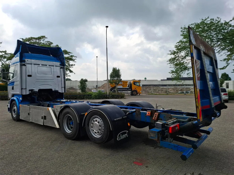 Scania R580 V8 / RETARDER / LIFT+LENKACHSE / FULL-AIR / PLATFORM 2000 KG / LEATHER / AIRCO / AUTOMATIC / EURO-6 / 2014 - 캡 새시 트럭 : 사진 3 Scania R580 V8 / RETARDER / LIFT+LENKACHSE / FULL-AIR / PLATFORM 2000 KG / LEATHER / AIRCO / AUTOMATIC / EURO-6 / 2014 - 캡 새시 트럭 : 사진 3