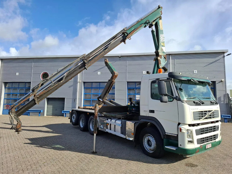 Volvo FM13-400 / 8X4 / AJK HOOK 25TON / CRANE HMF 1560 K3 / ROTATOR / LIFT+LENKACHSE / AIRCO / MANUAL / EURO-4 / 2007 - 크레인 트럭 : 사진 2 Volvo FM13-400 / 8X4 / AJK HOOK 25TON / CRANE HMF 1560 K3 / ROTATOR / LIFT+LENKACHSE / AIRCO / MANUAL / EURO-4 / 2007 - 크레인 트럭 : 사진 2