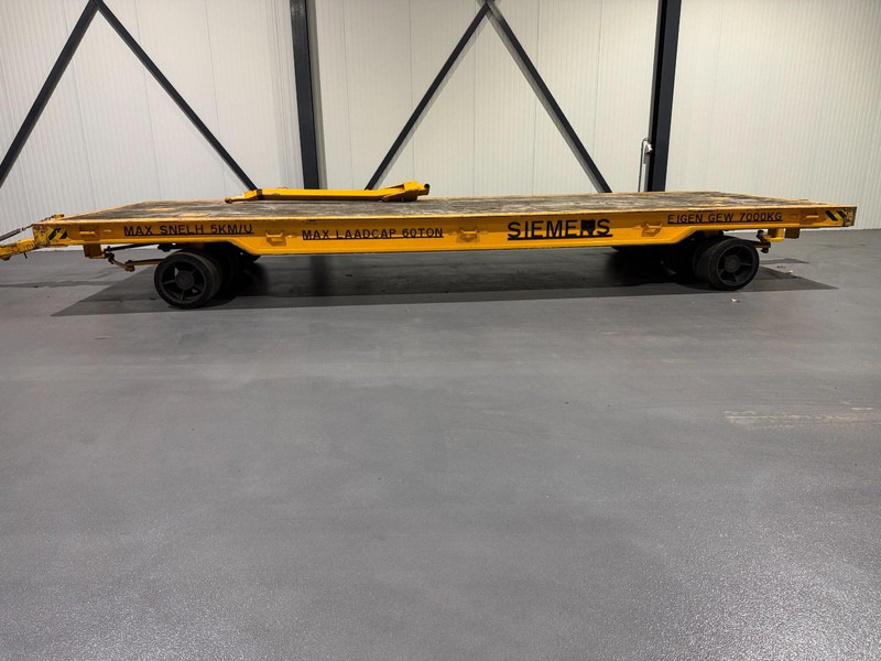 Buiscar Industrial Drawbar Trailer 60 Tons 4-8 - 드롭사이드/ 플랫베드 트레일러 : 사진 2 Buiscar Industrial Drawbar Trailer 60 Tons 4-8 - 드롭사이드/ 플랫베드 트레일러 : 사진 2